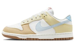 Женские кроссовки для скейтбординга Nike Dunk, White/Brown/Blue fz4347-100 | white/brown/blue