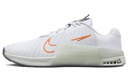 Кроссовки Metcon 9 White Light Silver Bright Madarin Nike dz2617-101 | white gray