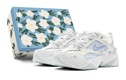 Женские массивные кроссовки Nike M2K, Metallic Blue ao3108-100(teams-蓝紫老爹涂鸦女s-box) | metallic blue