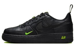 Женские кроссовки для скейтбординга Nike Air Force 1, Black/Green fv7020-001 | black/green