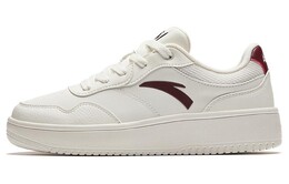 Кроссовки Anta Skateboarding Shoes Women's Low-top White/red, белый/красный 922428010-6 | white/red