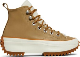 Кроссовки Converse Wmns Run Star Hike High Sherpa - Nomad Khaki, коричневый 573111c | brown