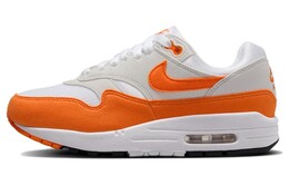 Кроссовки Nike Air Max 1, белый/оранжевый dz2628-002 | white/orange