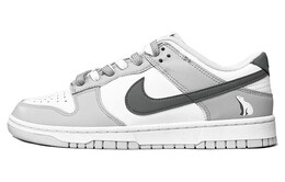 Кроссовки Nike Dunk Skateboard Shoes Women's Low-Top Gray White dh9765-102(teamk-北极)