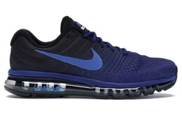 Кроссовки Air Max 2017 Hyper Cobalt Nike, синий/черный 849559-401 | blue black