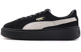 Кроссовки Puma Suede Platform Core 'Black White' Women's 362223-05