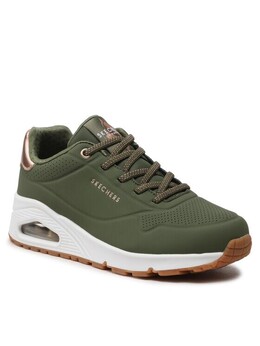 Кроссовки Skechers, хаки uno shimmer away 155196/olv | khakifarben