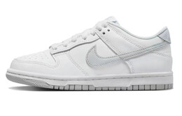 Кроссовки Nike Dunk Skateboard Shoes Women's Low-Top White Silver Black dh9765-102(team44-千丝古韵)