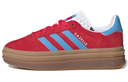 Кроссовки Adidas Gazelle Bold Active Pink Blue Burst Women's Adidas ie0421 | red/blue