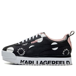 Кроссовки roma amor polkadot kl 'black white' Puma, черный 371226-01 | black/white
