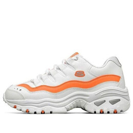 Кроссовки energy-over joy low-top running shoes white/orange Skechers, белый 13412-wor | white/orange