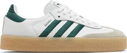 Adidas Кроссовки Wmns Sambae 'White Green Gum', белый id0440 | white