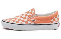 Кроссовки Slip-On Classic Vans 'Checkerboard - Cadmium Orange' vn0a33tb9hl