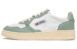 Кроссовки Autry Medalist Leather Sneakers, зеленый aulw-gh05 | white/green