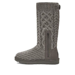 Кроссовки classic cardi cabled knit boot 'grey' Ugg, серый 1146010-grey | grey