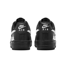 Кроссовки Nike Air Force 1 Skateboard Shoes Unisex Low-Top White Black, черный fz0627-010(team10-泼墨) | black