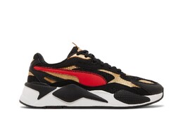 Кроссовки RS-X3 Puma, черный 373178 02 | black/high risk red/team gold