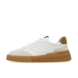 Кроссовки Ash Skateboarding Shoes Women's Low-top, белый fw24-s-135642-001 | white/khaki/black