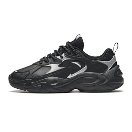 Кроссовки Anta Life Collection Chunky Sneakers Women's Low-top Black/Silver, черный/серебряный 922438805-8 | black/silver