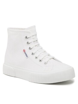 Кроссовки из ткани Superga, белый 2696 stripe s112i9w | weiß