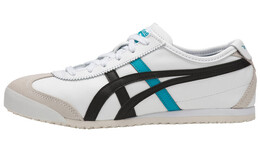 MEXICO 66 Кроссовки унисекс с низким верхом белого/черного/синего цвета Onitsuka Tiger d4j2l-100