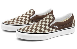 Кроссовки Slip-On Classic Vans 'Checkerboard - Rain Drum' vn000xg88m8