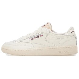 Кроссовки Reebok Club C 85 Vintage 'Chalk Maroon', бежевый 100007795 | beige