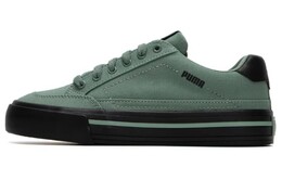 Кроссовки для скейтбординга Court Classic Unisex Low-top Neutral Olive/Medium Olive/Light Bone/Black Puma 395020-04 | green/black