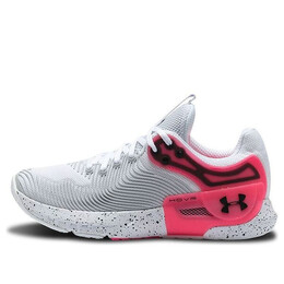 Кроссовки hovr apex 2 'white beta' Under Armour, серый 3023008-101 | grey/pink