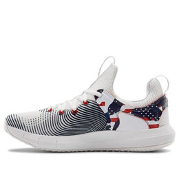 Кроссовки hovr rise 2 'usa' Under Armour, белый 3023010-101 | white/blue