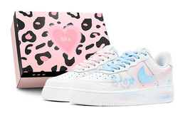 Женские кроссовки для скейтбординга Nike Air Force 1, White dh2920-111(team88- 樱桃甜筒s-box) | white