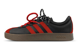 Кроссовки Adidas neo VL Court 2.0 Skateboarding Shoes Unisex, черный/красный id6017(team47-黑红双鞋带) | black/red