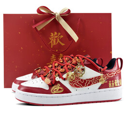 Женские кроссовки для скейтбординга Nike Court Borough Low, Red bq5448-007（team97-喜欢你sbox） | red