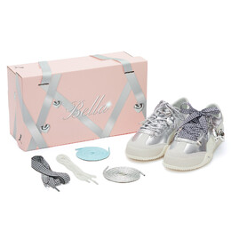 Кроссовки Puma Bella Lifestyle Shoes Unisex Low-top, серебряный 402186-06七夕套装 | silver
