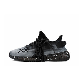 Кроссовки Adidas Yeezy Boost 350 V2 Lifestyle Shoes Unisex Low-top Black&White, светло-серый hq4540（team419-默杀泼墨） | light gray