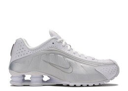 Кроссовки Nike WMNS SHOX R4 'WHITE METALLIC', белый ar3565 101 | white
