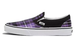Кроссовки Vans Slip-on Skateboarding Shoes Unisex, фиолетовый vn000bvzpca | black/purple