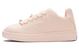 Кроссовки Burberry Box Leather Sneakers, розовый 80833941 | pink