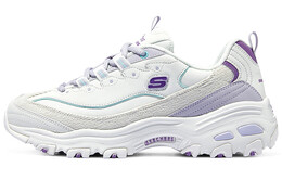 Кроссовки Skechers D'LITES Chunky Женские, фиолетовый и белый 896264-wlvb | 紫白