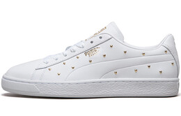 Кроссовки Puma Basket Studs 'White' Women's 369298-01