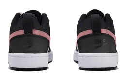 Женские кроссовки для скейтбординга Nike Court Borough Low, Black/Pink bq5448-115（team拾玖-霉霉黑粉） | black/pink