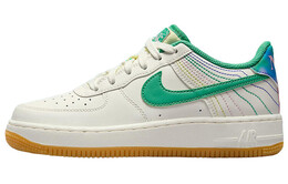 Кроссовки Nike Air Force 1 Low LV8 3 Heel Stitch Sail Stadium Green GS fj7540-100