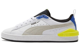 Кроссовки Puma Suede Bloc 'White Silver Blue' 380705-06