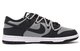 Кроссовки Nike Dunk Skateboard Shoes Women's Low-Top Gray cw1590-100(team59-女款黑灰十 sbox)