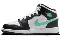 1 Green Glow, кроссовки женские Jordan dq8423-103 | white/black/green