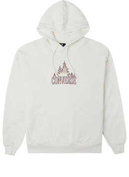 Кроссовки chuck taylor hoodie 'white' Converse, белый 10025035-a01 | white