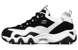 Кроссовки Skechers D'Lites Low Dad Shoes Gs Black/White/Grey Women's 12493-bkw