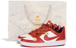 Кроссовки Nike Court Borough Skateboard Shoes Women's Low-Top White dv5456-600(team32-女款秀禾婚鞋sbox)