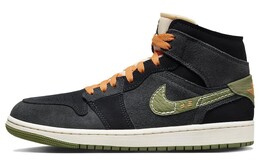 1 Mid SE Craft Anthracite Light Olive, кроссовки женские Jordan, цвет Gray Green fd6817-003 | gray green