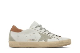 Кроссовки Golden Goose Wmns Superstar White Light Brown, белый gwf00102 f002182 10803